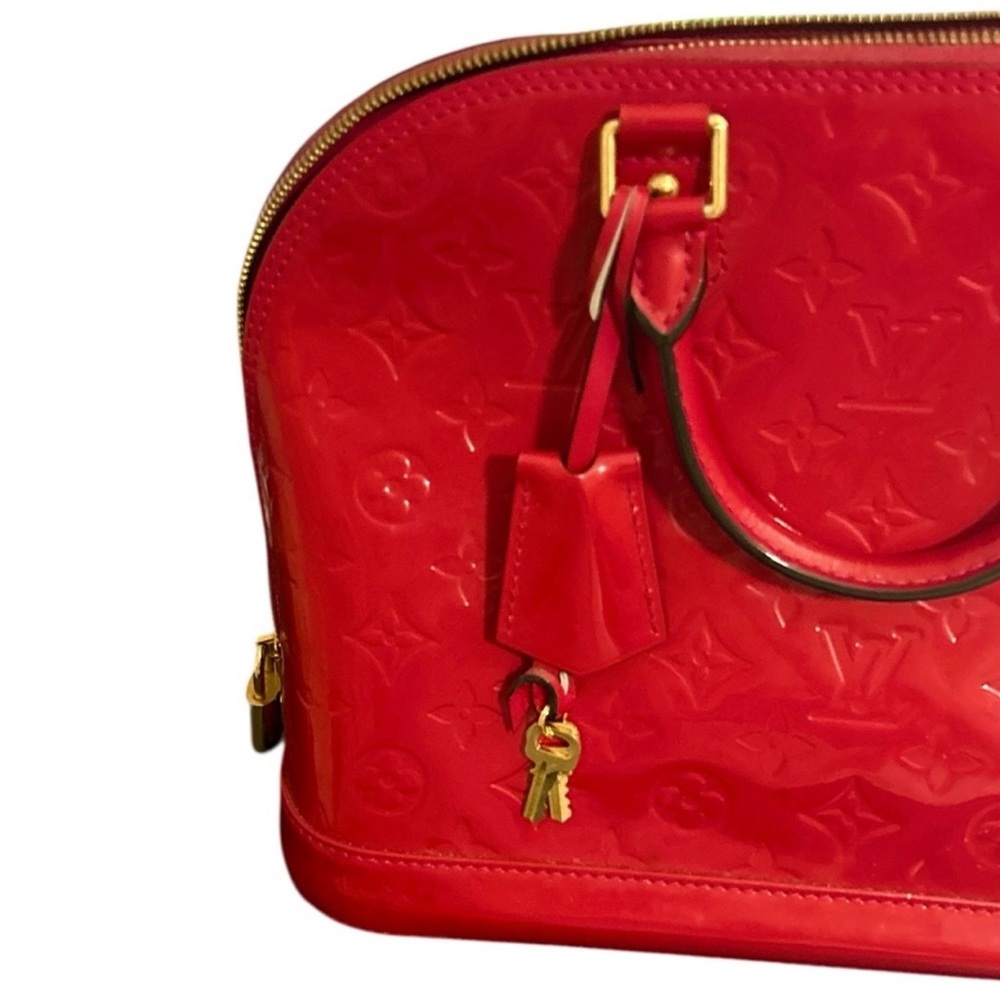 Authentic LOUIS VUITTON Vernis Alma PM - Picture 7 of 9